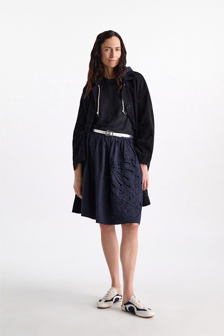 Dorothee Schumacher Gürtel aus Metallic-Leder mit Spiegeleffekt silver