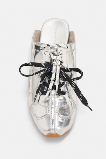 Dorothee Schumacher Sneaker-style mules silver