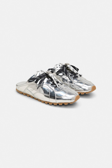 Dorothee Schumacher Sneaker-style mules silver