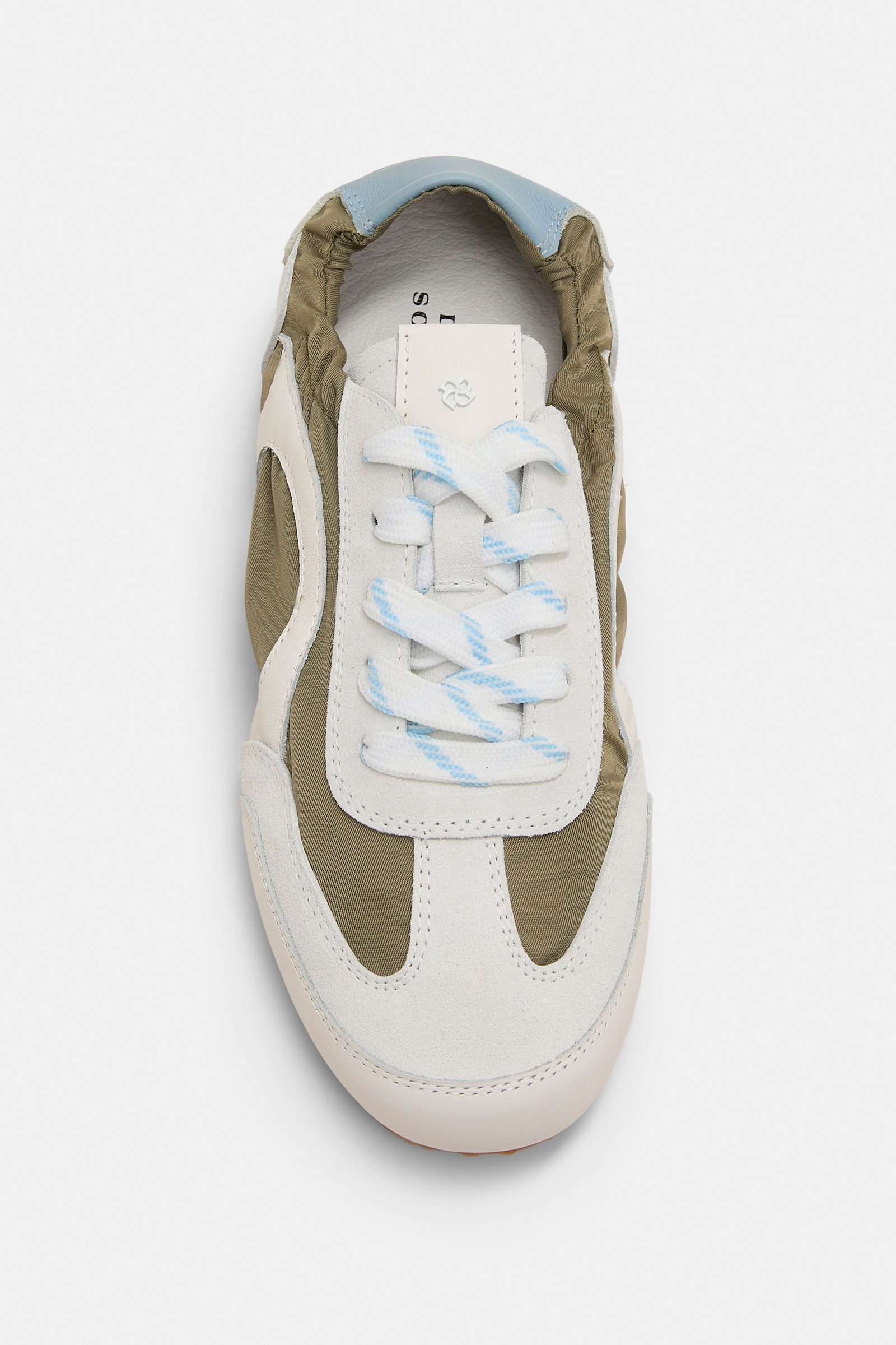 Dorothee Schumacher Elastische Sneakers khaki combo