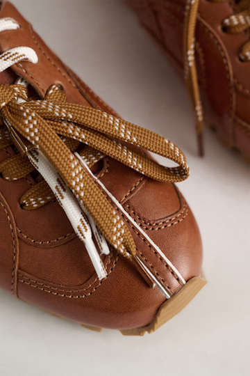 Dorothee Schumacher Sneaker-style mules cognac