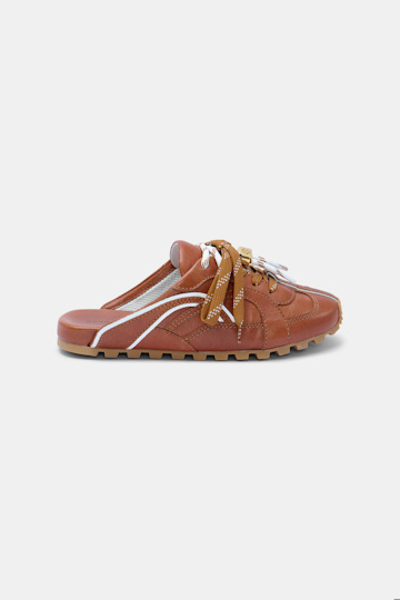 Dorothee Schumacher Sneaker-style mules cognac