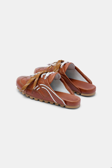Dorothee Schumacher Sneaker-style mules cognac