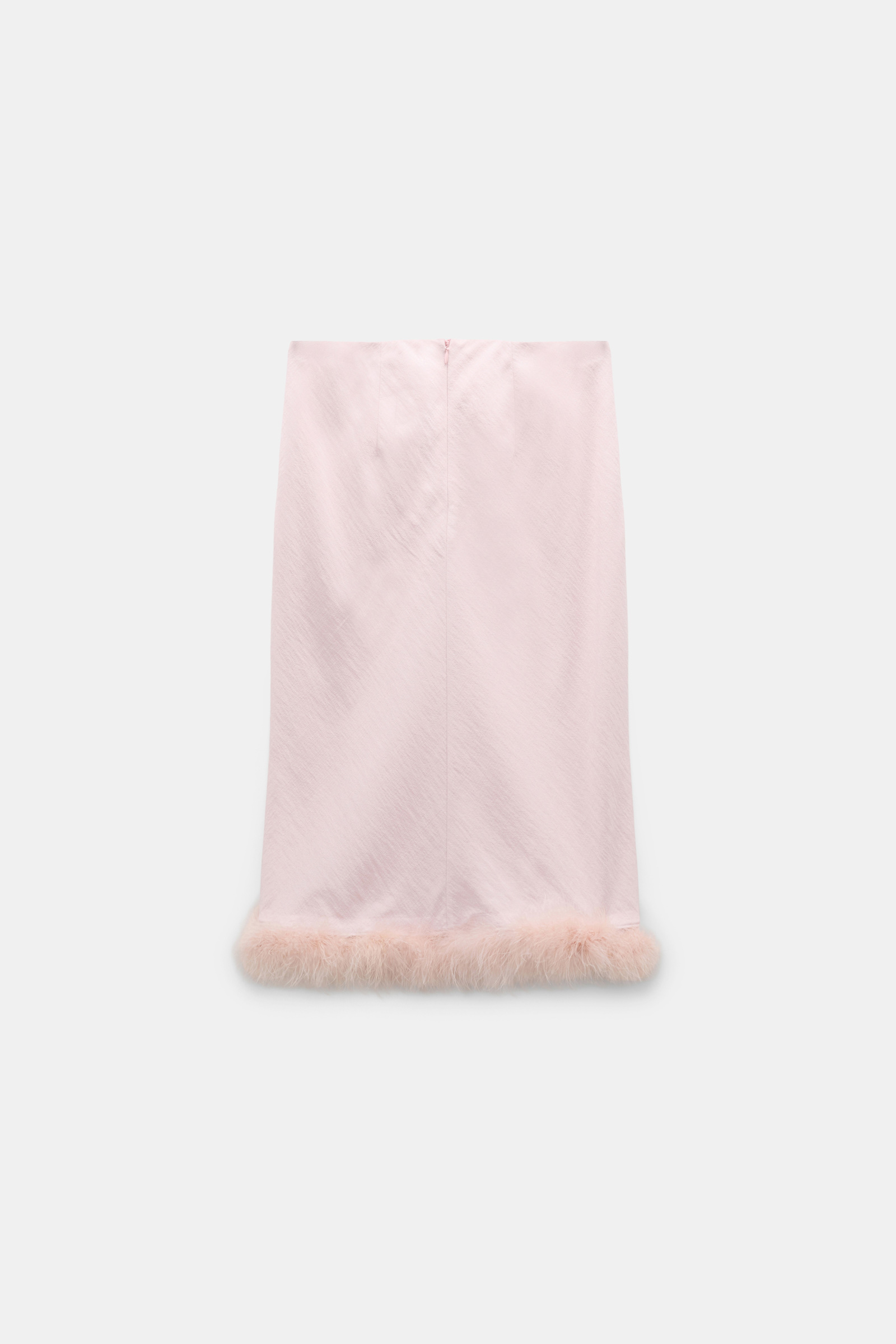 Dorothee Schumacher Knee-length skirt with feathers powder