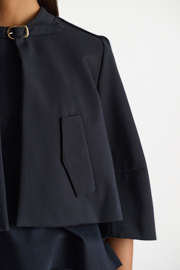 Dorothee Schumacher Sporty jacket in Punto Milano dark navy