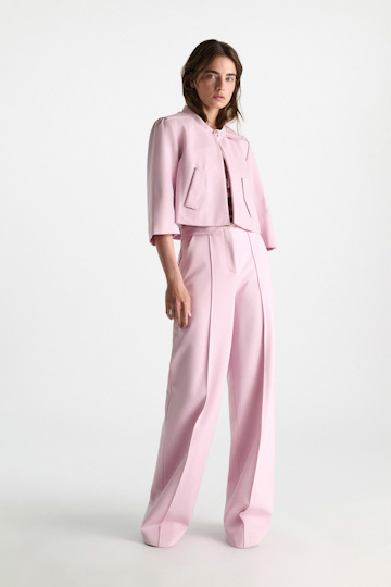 Dorothee Schumacher Belted pants in Punto Milano candy