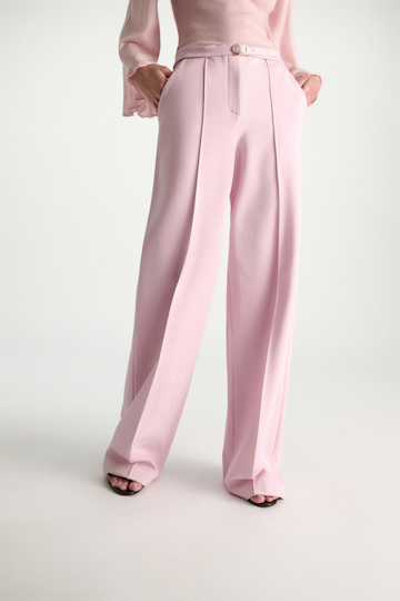 Dorothee Schumacher Belted pants in Punto Milano candy