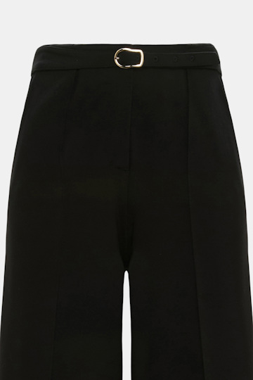Dorothee Schumacher Belted pants in Punto Milano pure black