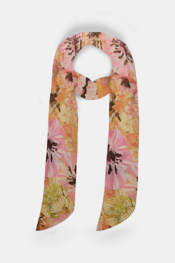 Dorothee Schumacher Set aus Bluse und Schal mit Signature Print aus Viskose-Georgette boho flower print