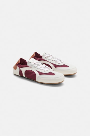 Dorothee Schumacher Material mix sneakers bordeaux mix