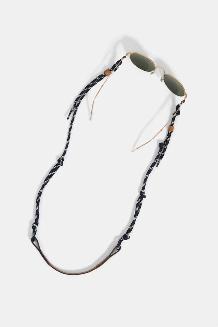 Dorothee Schumacher Brillenband cognac & navy mix Product Detail View