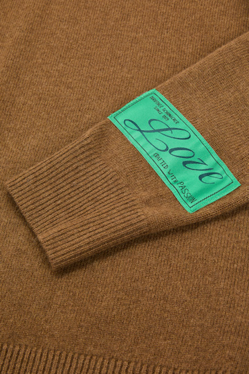 Dorothee Schumacher Merino-cashmere V-neck pullover porcini Product Detail View
