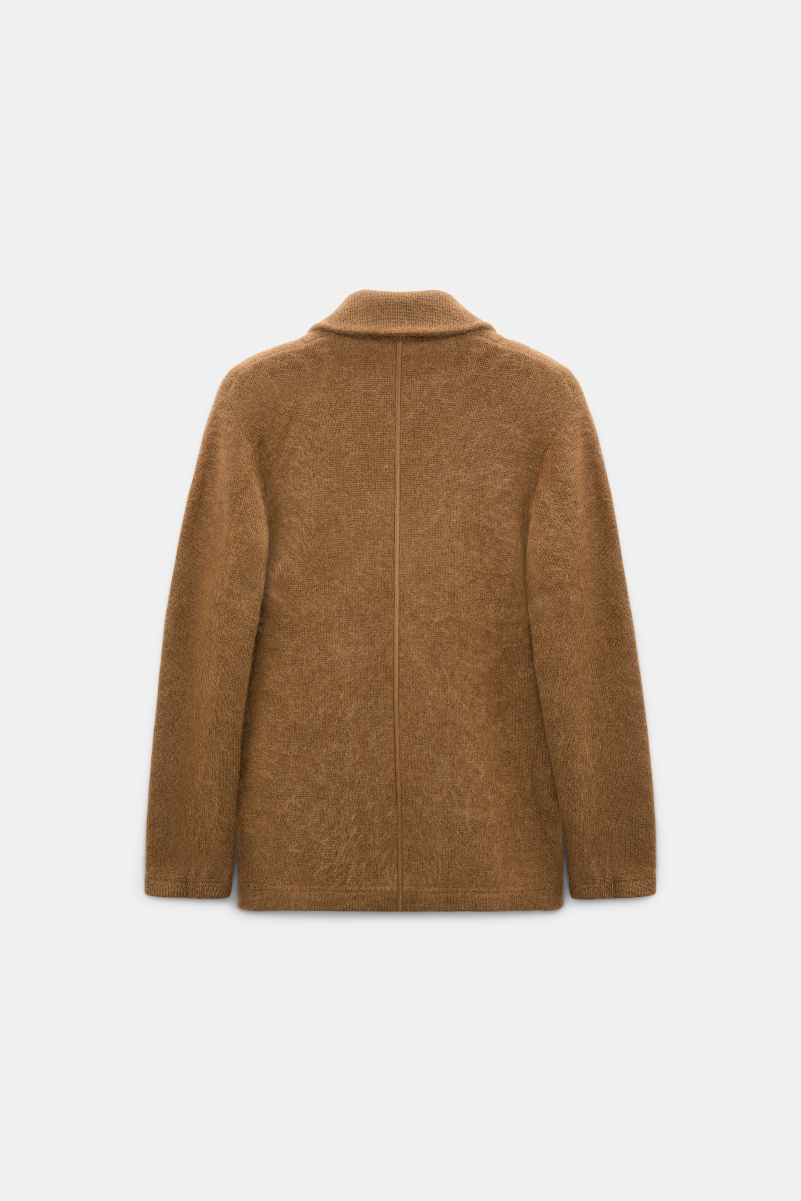 Dorothee Schumacher Zweireiher-Blazer aus Merino und Kaschmir porcini Product Detail View