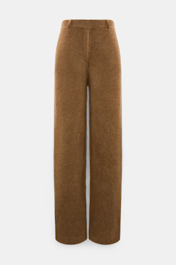 Dorothee Schumacher Merino-cashmere pants porcini