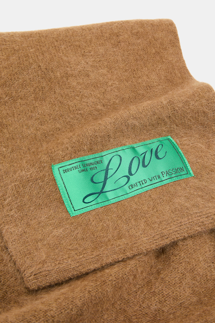 Dorothee Schumacher Schal aus Merino und Kaschmir porcini Product Detail View