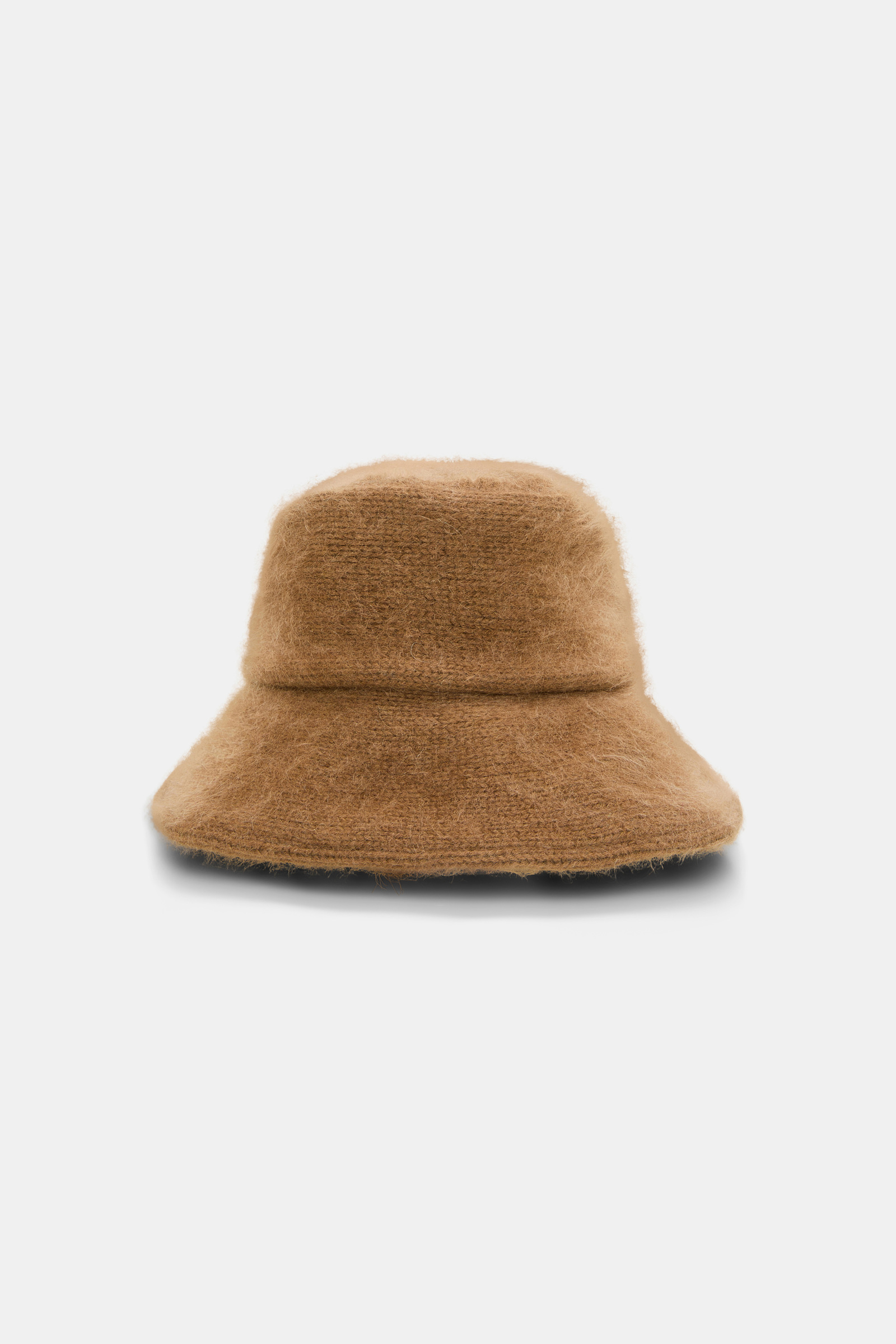 Dorothee Schumacher Merino-cashmere bucket hat porcini Product Front View