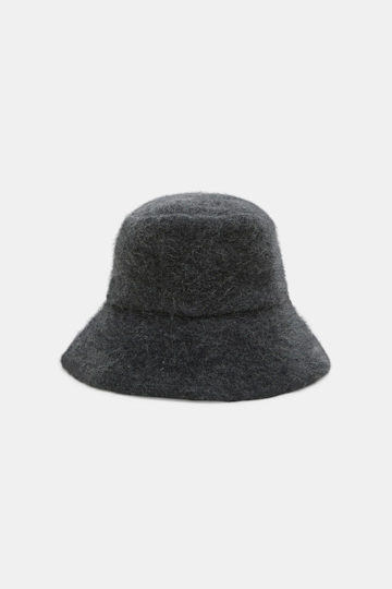 Dorothee Schumacher Merino-cashmere bucket hat anthra melange Product Front View