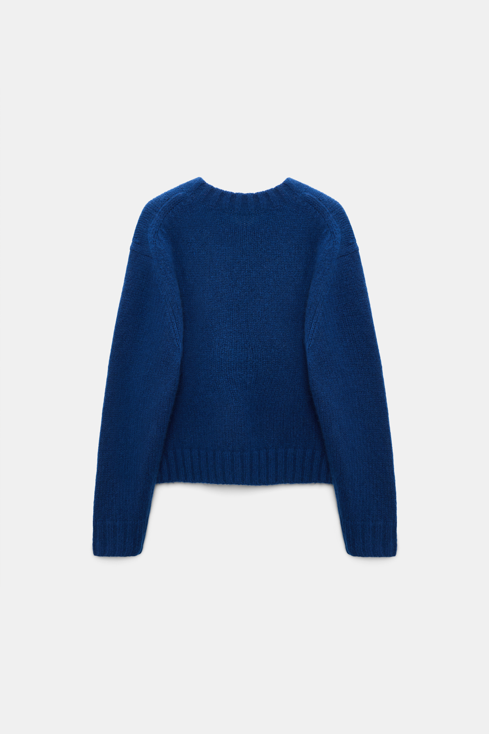 Dorothee Schumacher Pullover mit V-Ausschnitt aus Kaschmir ocean blue Product Detail View