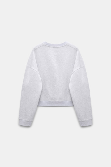 Dorothee Schumacher LOVE sweatshirt oyster grey Product Detail View