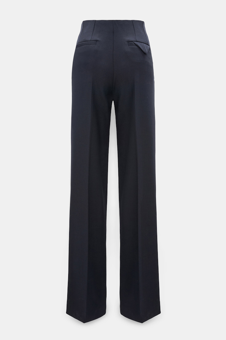 Dorothee Schumacher Wide Pants midnight navy Product Detail View