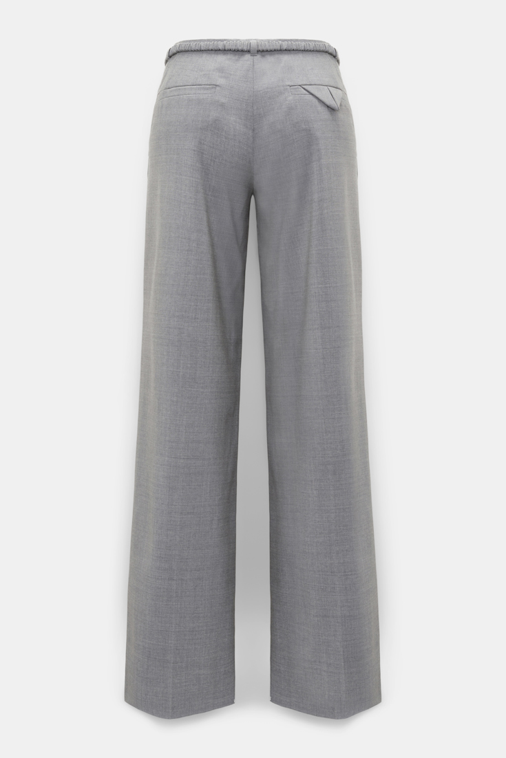 Dorothee Schumacher Wide Pants grey melange Product Detail View