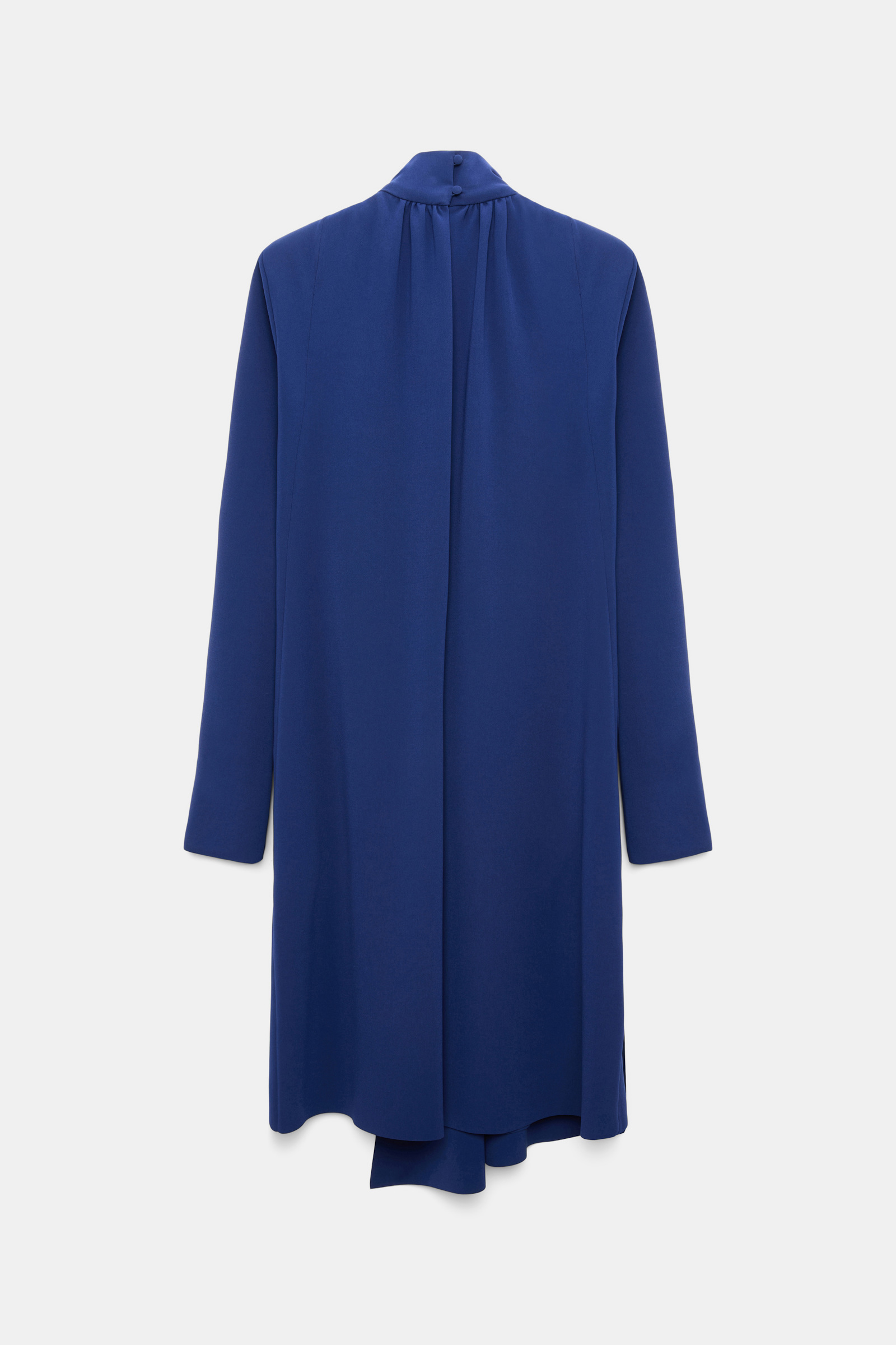 Dorothee Schumacher Drapiertes Bow-Kleid aus japanischem Crêpe ocean blue Product Detail View
