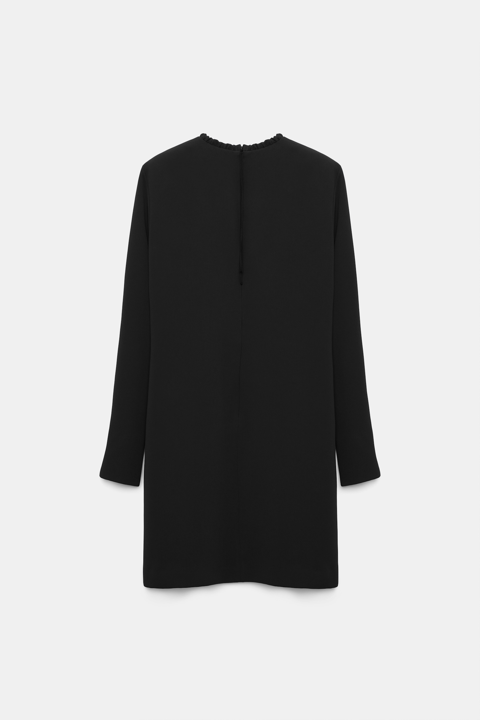 Dorothee Schumacher Kurzes Shiftkleid aus japanischem Crêpe black Product Detail View