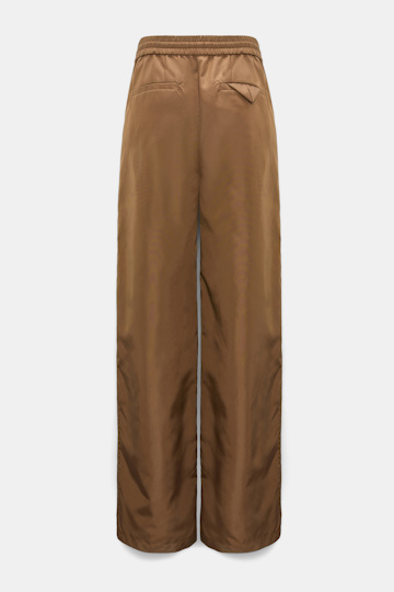 Dorothee Schumacher Barrel leg Nylon pants porcini Product Detail View