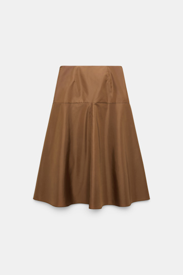 Dorothee Schumacher Nylon skirt porcini Product Detail View