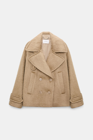 Dorothee Schumacher Wool-mohair jacket trench Product Front View