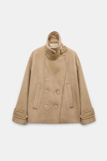 Dorothee Schumacher Wool-mohair jacket trench Product Detail View