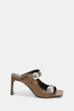Dorothee Schumacher Sandals with oversized studs porcini