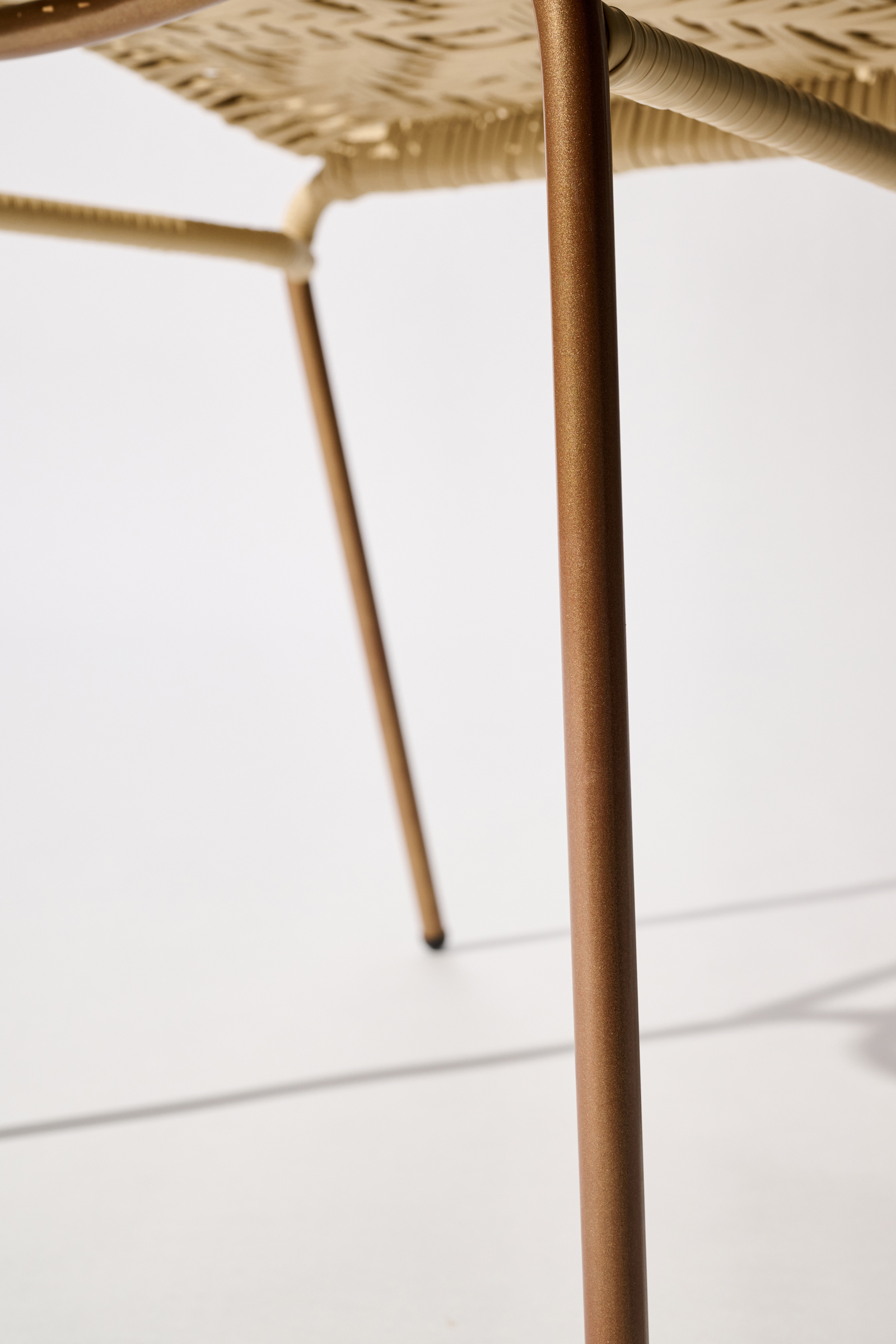 Dorothee Schumacher Handgeflochtener Stuhl copper beige mix