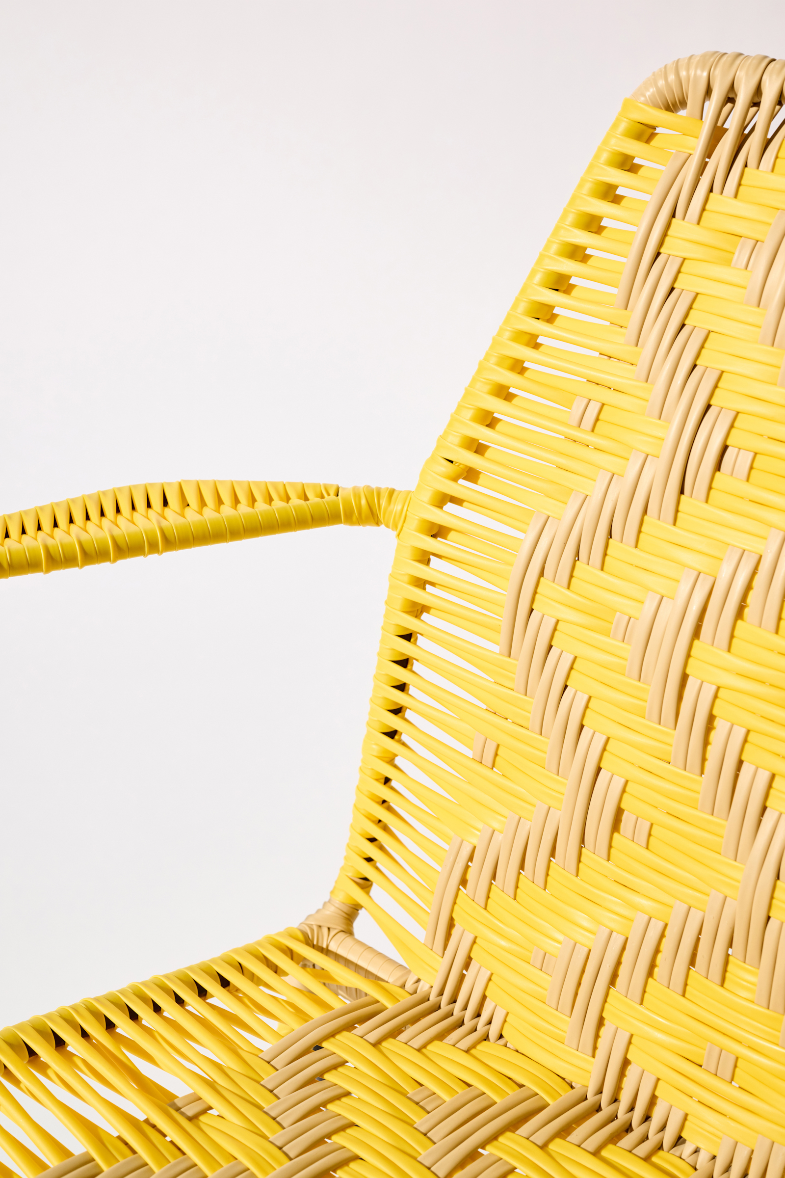 Dorothee Schumacher Handgeflochtener Stuhl amarillo beige mix