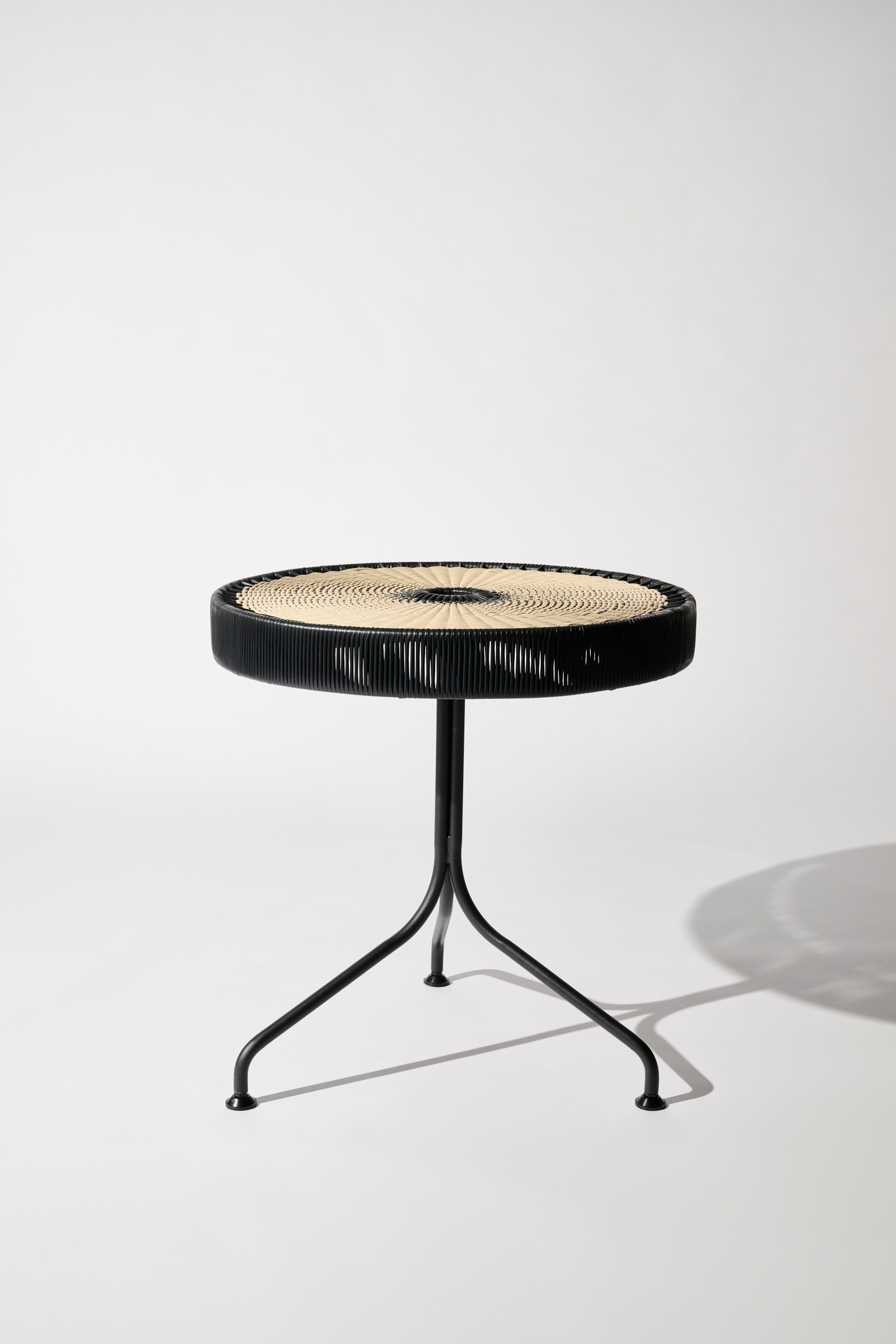 Dorothee Schumacher Handgeflochtener Dining Table black beige mix