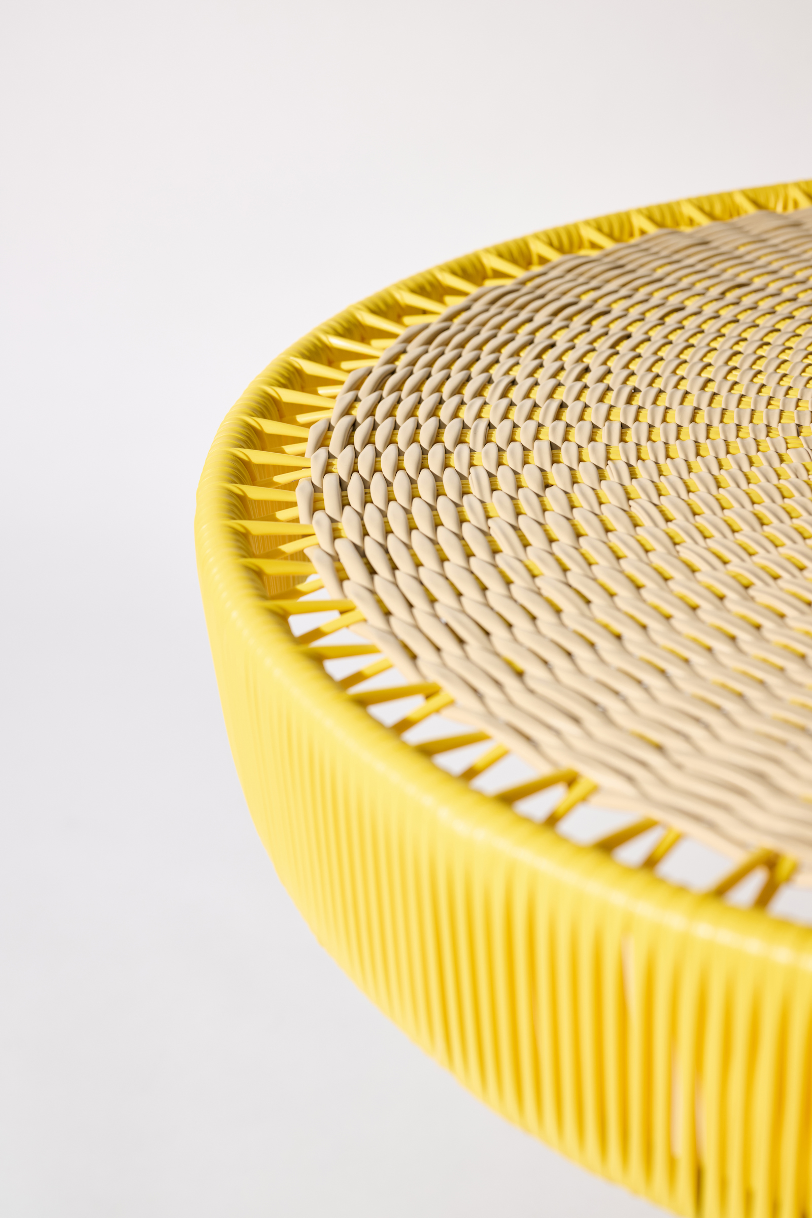 Dorothee Schumacher Handgeflochtener Dining Table amarillo beige mix