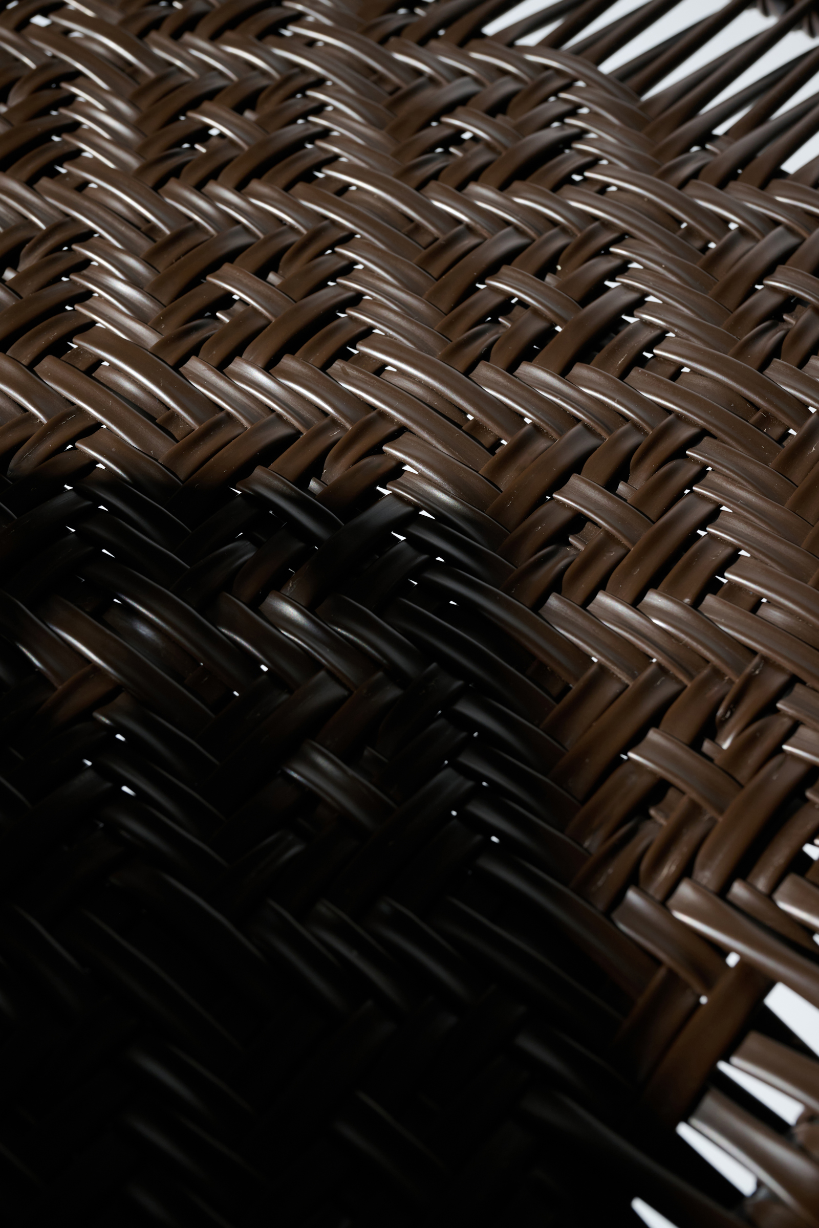 Dorothee Schumacher Handgeflochtener Barstuhl chocolate