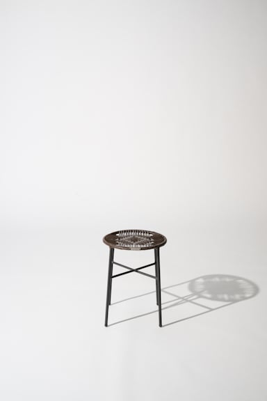 Dorothee Schumacher Handgeflochtener Hocker chocolate