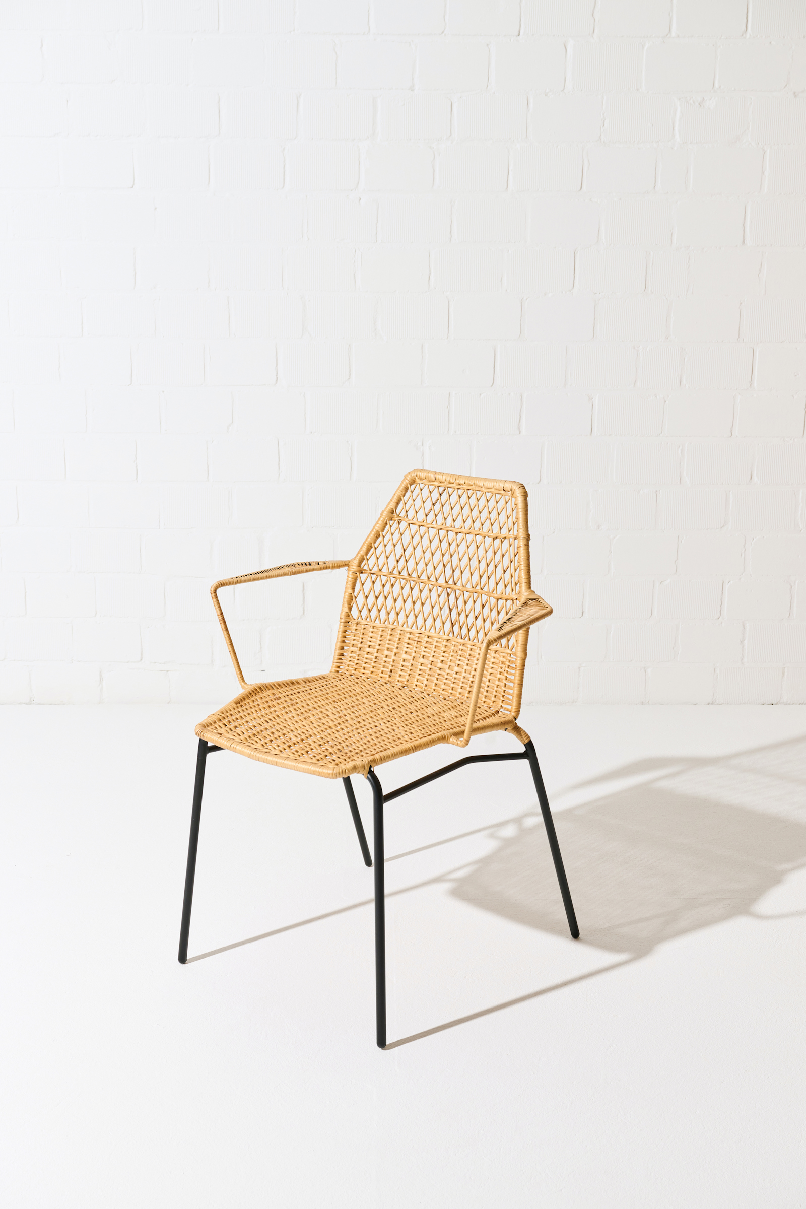 Dorothee Schumacher Handwoven indoor chair mimbre
