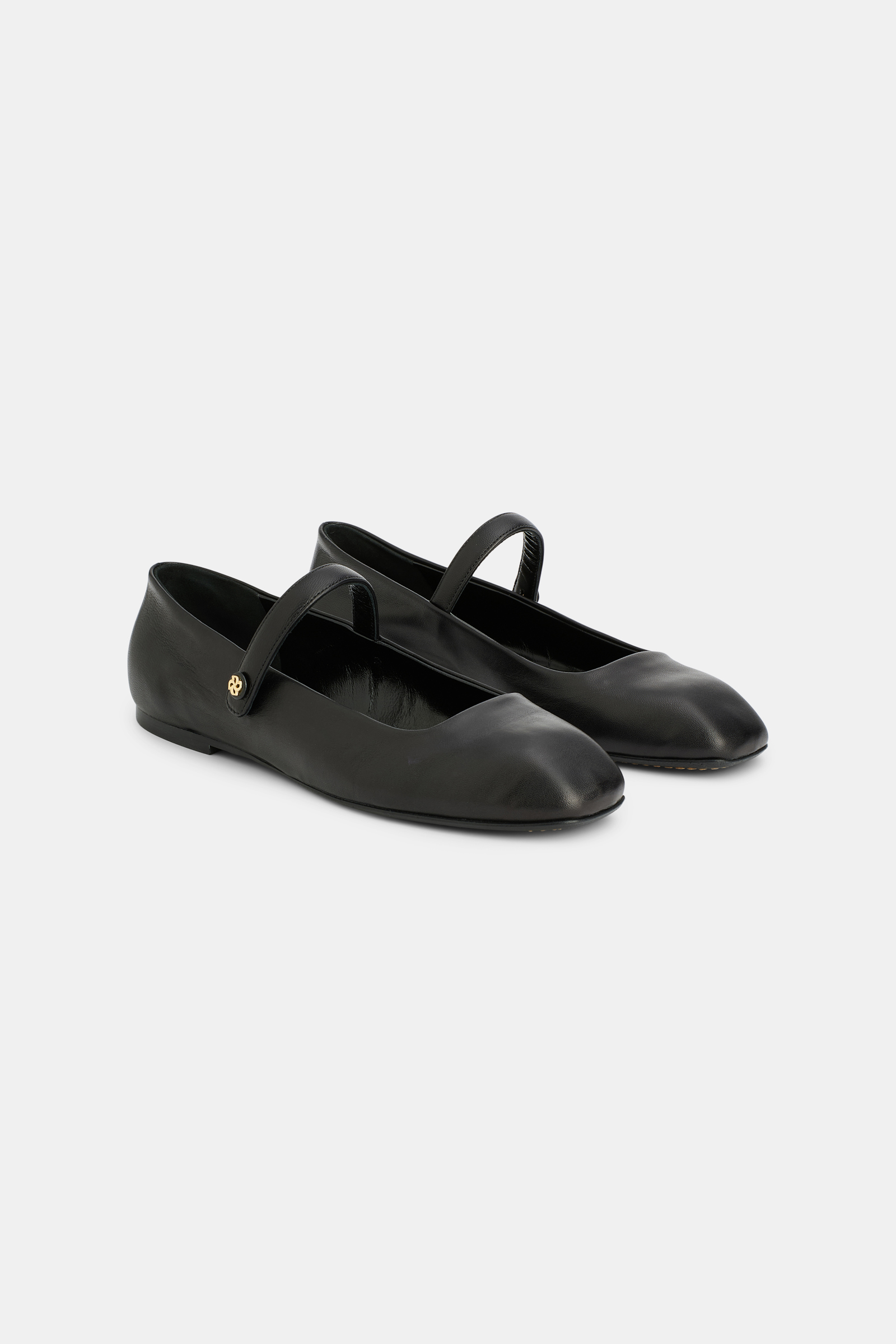 Dorothee Schumacher Square toe Mary-Janes pure black