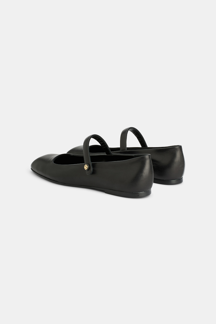 Dorothee Schumacher Square toe Mary-Janes pure black