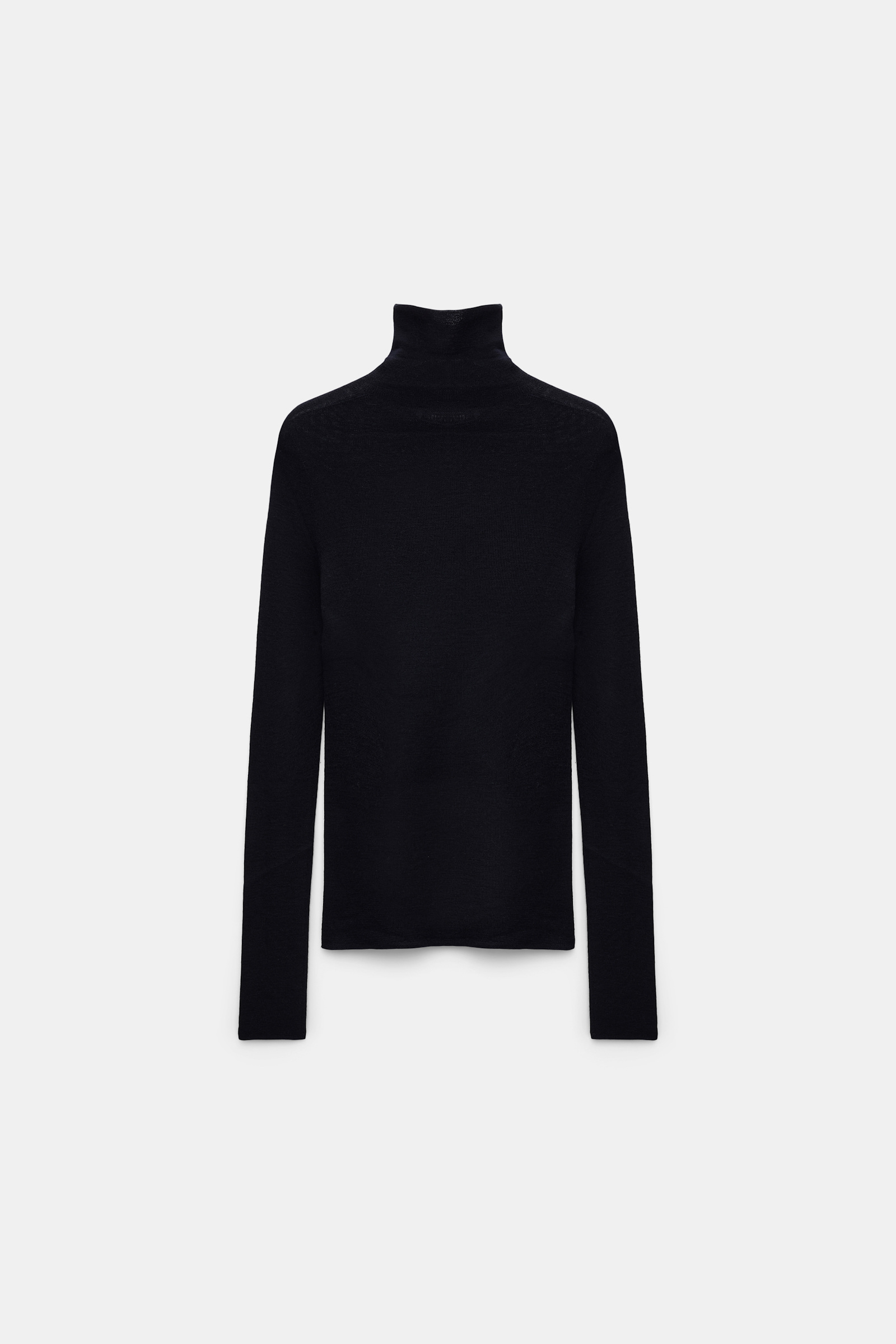 Dorothee Schumacher Rollkragenpullover aus Merino dark navy