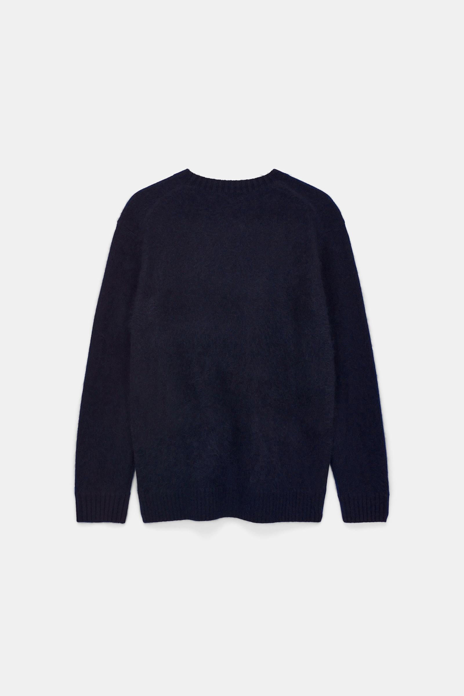 Dorothee Schumacher Fluffy Pullover aus Merino und Kaschmir dark navy
