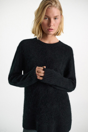 Dorothee Schumacher Merino-cashmere pullover pure black