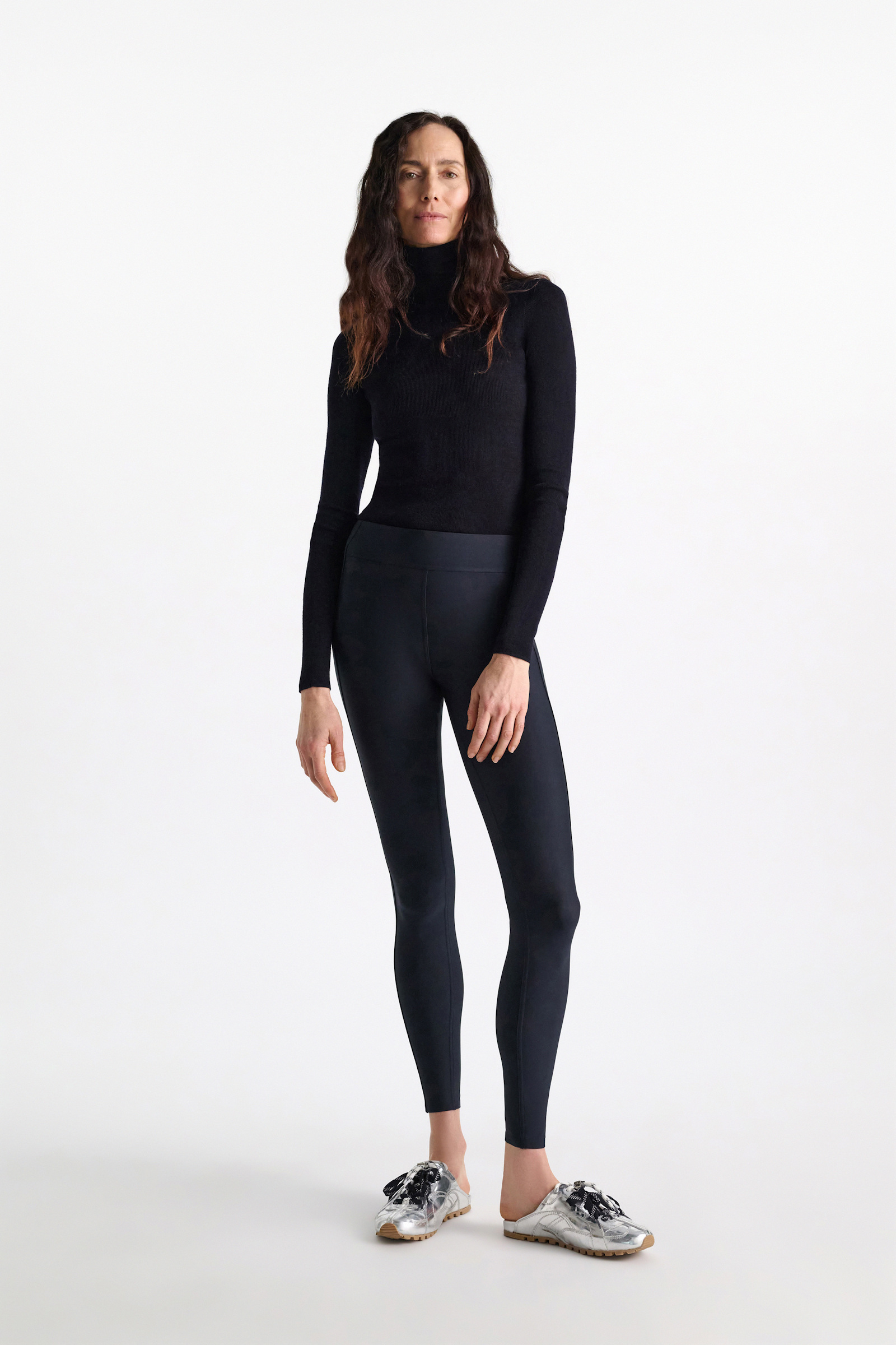 Dorothee Schumacher Leggings with side panels dark navy