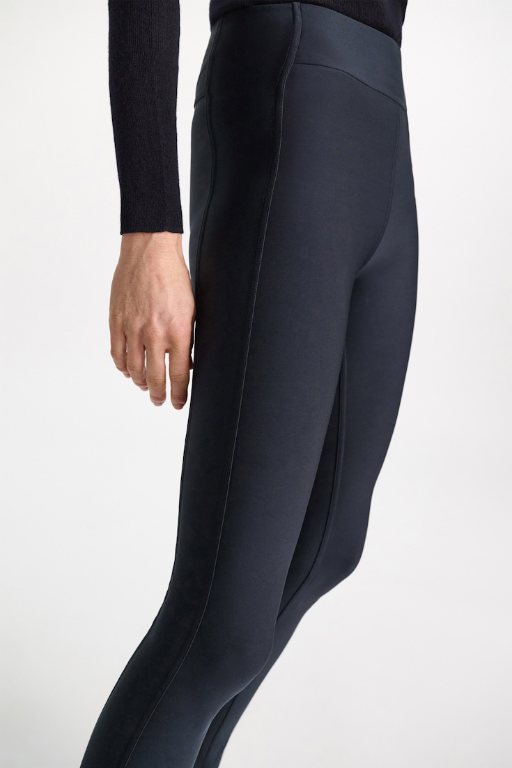 Dorothee Schumacher Leggings with side panels dark navy