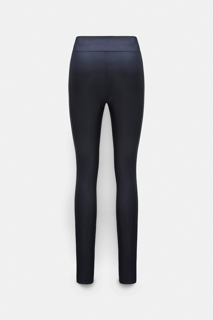 Dorothee Schumacher Leggings with side panels dark navy