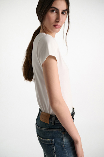 Dorothee Schumacher Classic cotton-jersey T-shirt camellia white