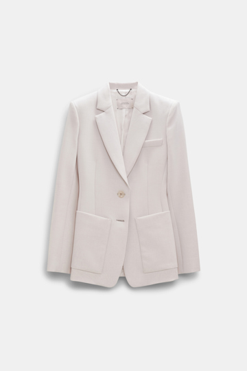 Dorothee Schumacher Hourglass Blazer pearl sand