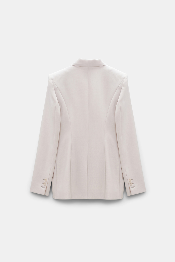 Dorothee Schumacher Hourglass Blazer pearl sand